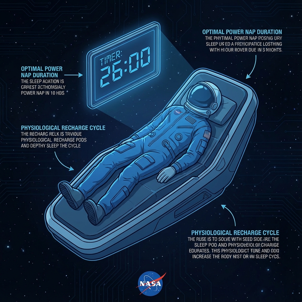 Protocole NASA de la sieste de 26 minutes